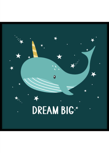 Plakat do pokoju dziecka: - Dream Big